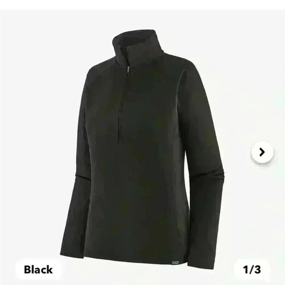 Patagonia Capilene Midweight BaseLayer Half Zip Long Sleeve Size L - Picture 1 of 6